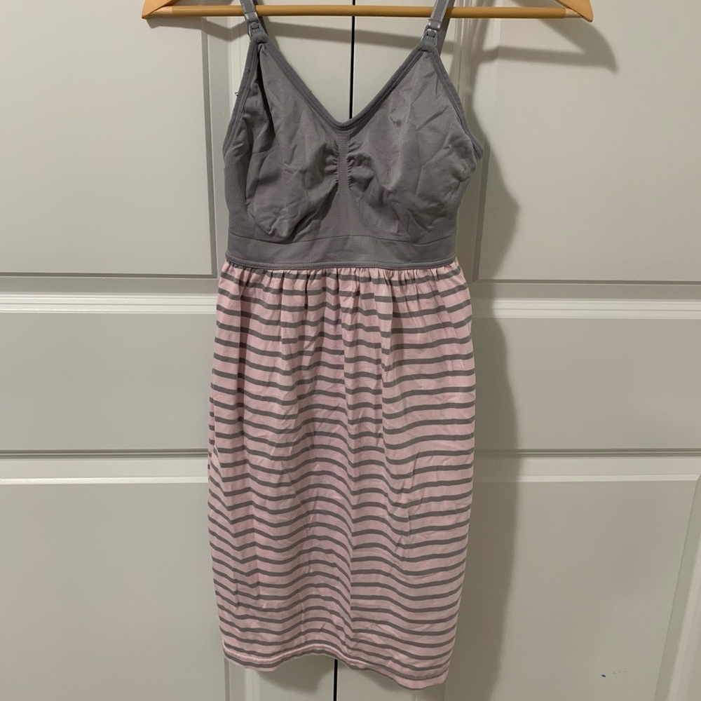 Motherhood Maternity Nursing NightGown